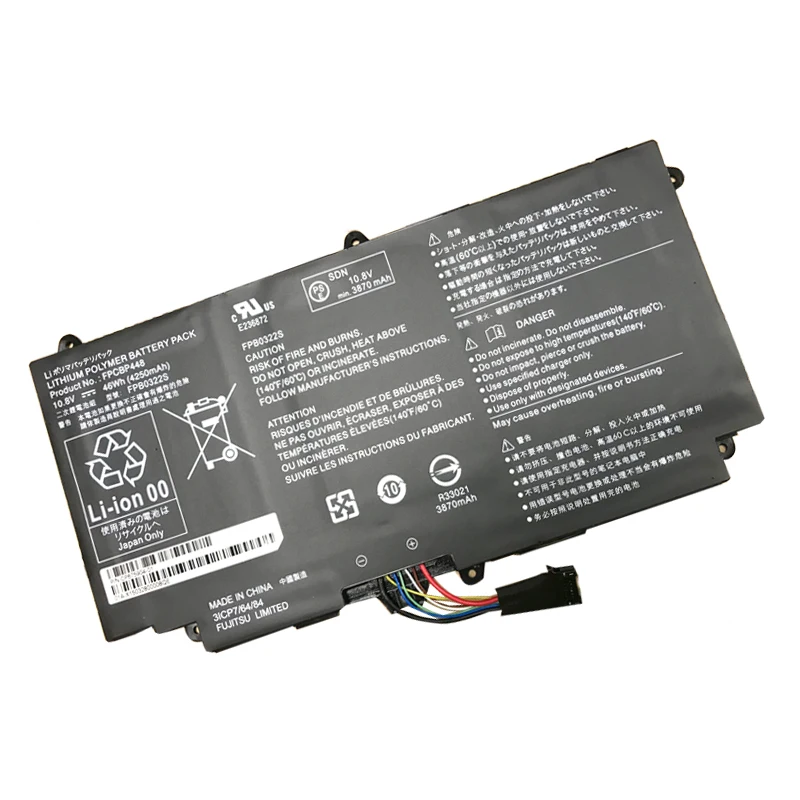 Imagem -03 - Lmdtk Novo Fpcbp448 10.8v Bateria do Portátil para Fujitsu Fpb0322s 46wh Q775 Q736 Q737 Cp67590401