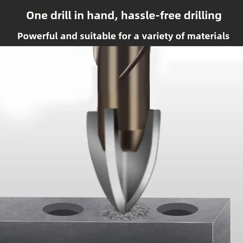 7 قطعة/المجموعة 3-12 مللي متر أربعة الناي سن المنشار مثقاب الخشب سن المنشار أدوات الحفر للزجاج/البلاط/الخرسانة/مجموعة لقمة مثقاب معدنية أدوات