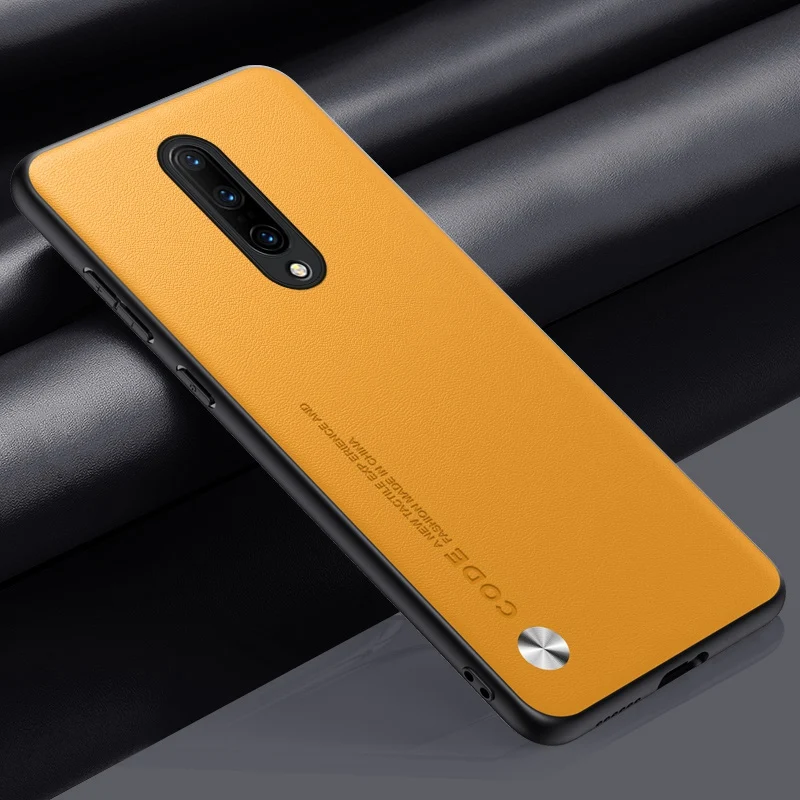 Luxus PU Leder Fall Für OnePlus 7 8 7T Pro Zurück Abdeckung Silikon Schutz Telefon Fall Für OnePlus 8 7 pro One Plus 7T Coque – Detail 14