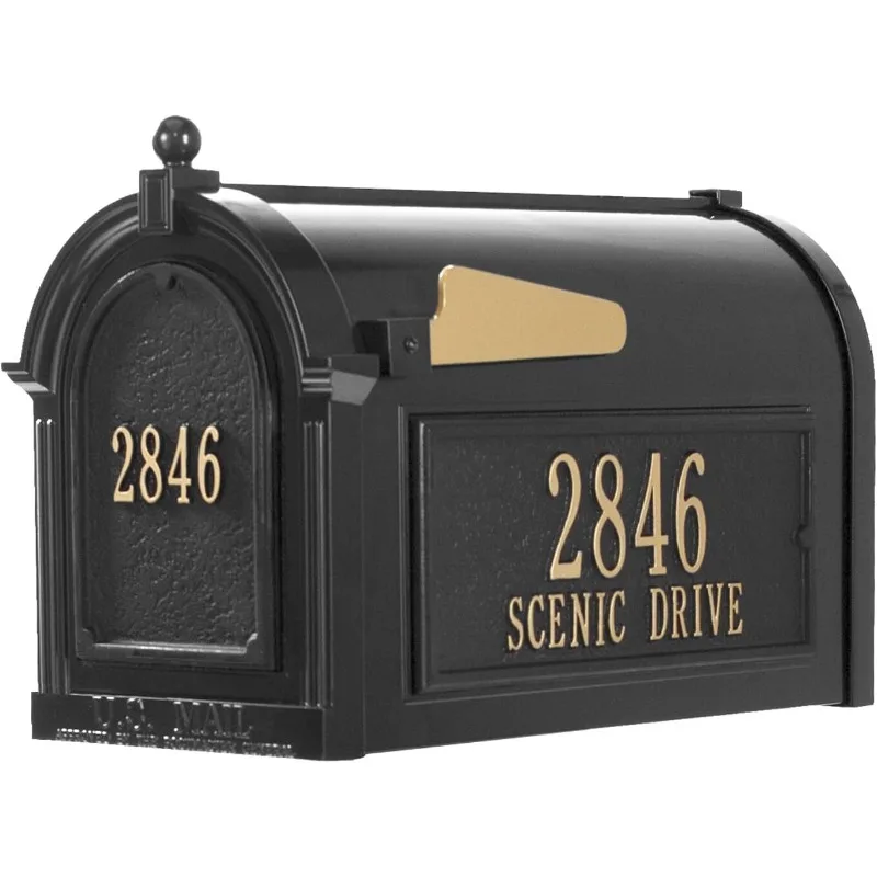 

Персонализированный почтовый ящик Whitehall Capitol с дверцами и боковыми адресными табличками Персонализированный почтовый ящик (доступно 3 цвета)