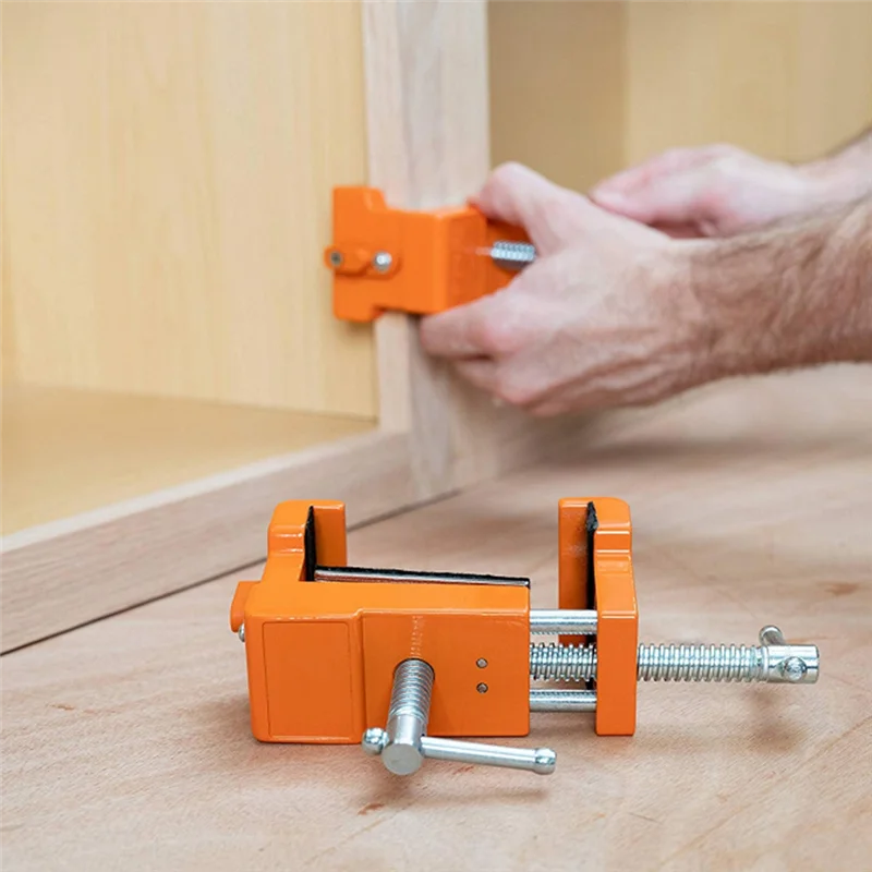 ABGR-Зажим для шкафа, Зажим для установки шкафа Зажим для шкафа Зажим для лицевой рамы шкафа Инструменты для шкафа 4 упаковки Легкая установка Легко устанавливается