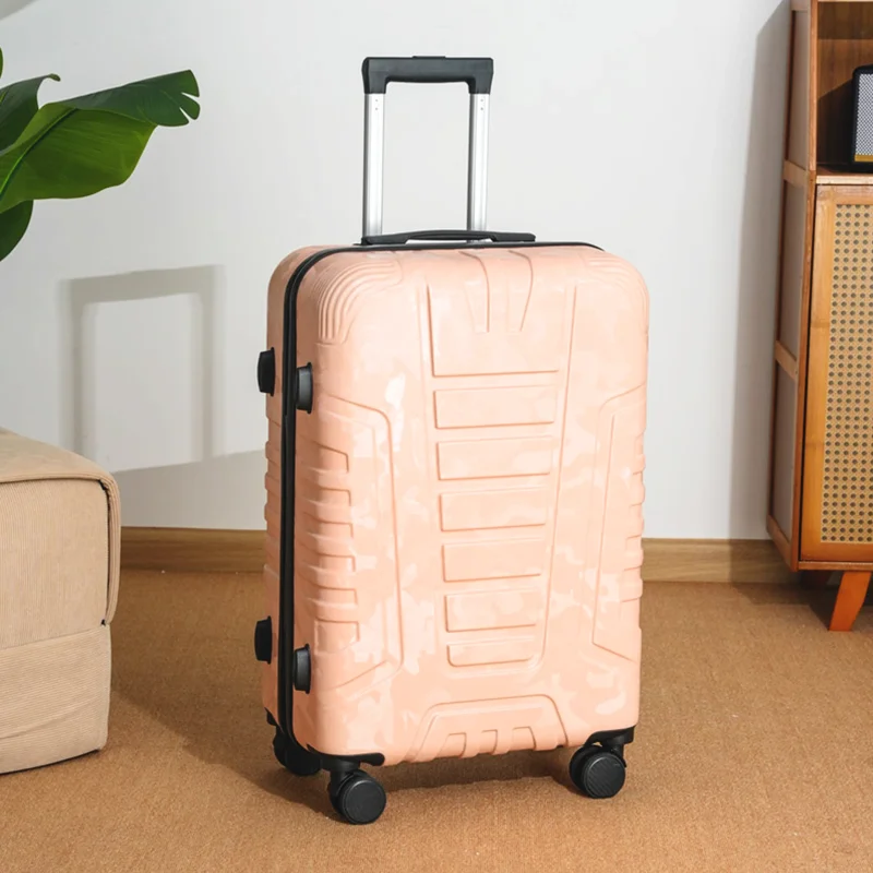 durable-travel-suitcase-20-inch-large-capacity-lightweight-password-box-women's-fashion-trend-polyester-abs-material
