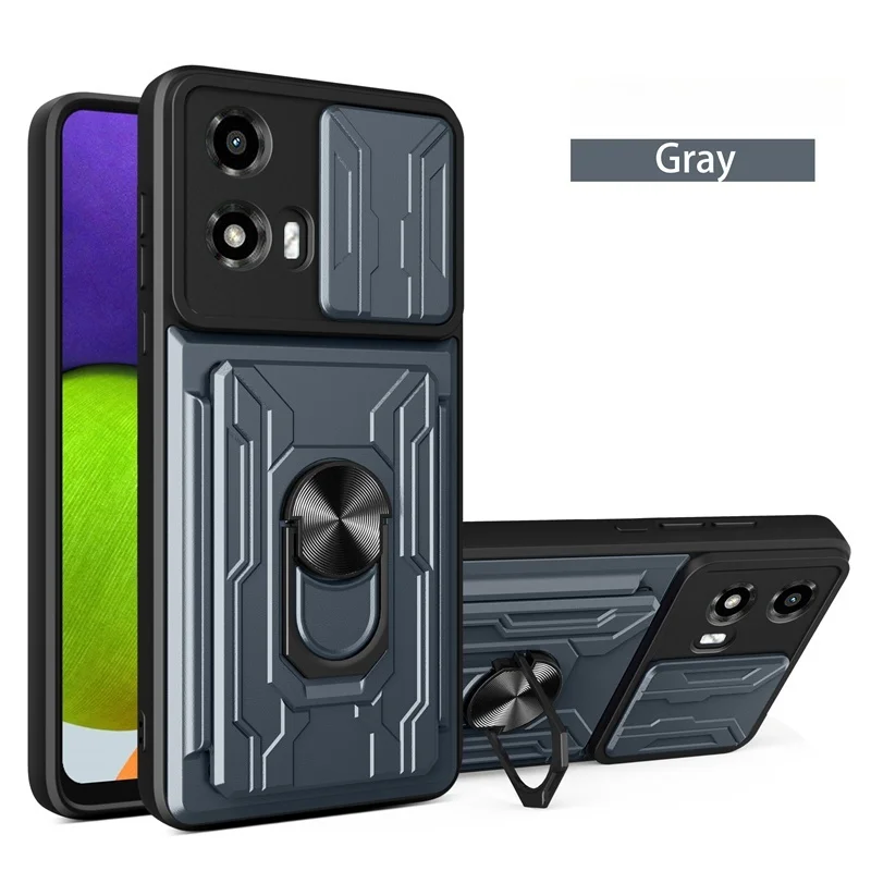 Stoßfeste Rüstung Slide Objektiv Fall Für Motorola Moto Edge 60 Fusion 50 Pro Neo E22 G04 G04s G24 G54 G84 G85 Karte Slot Halter Abdeckung – Detail 18