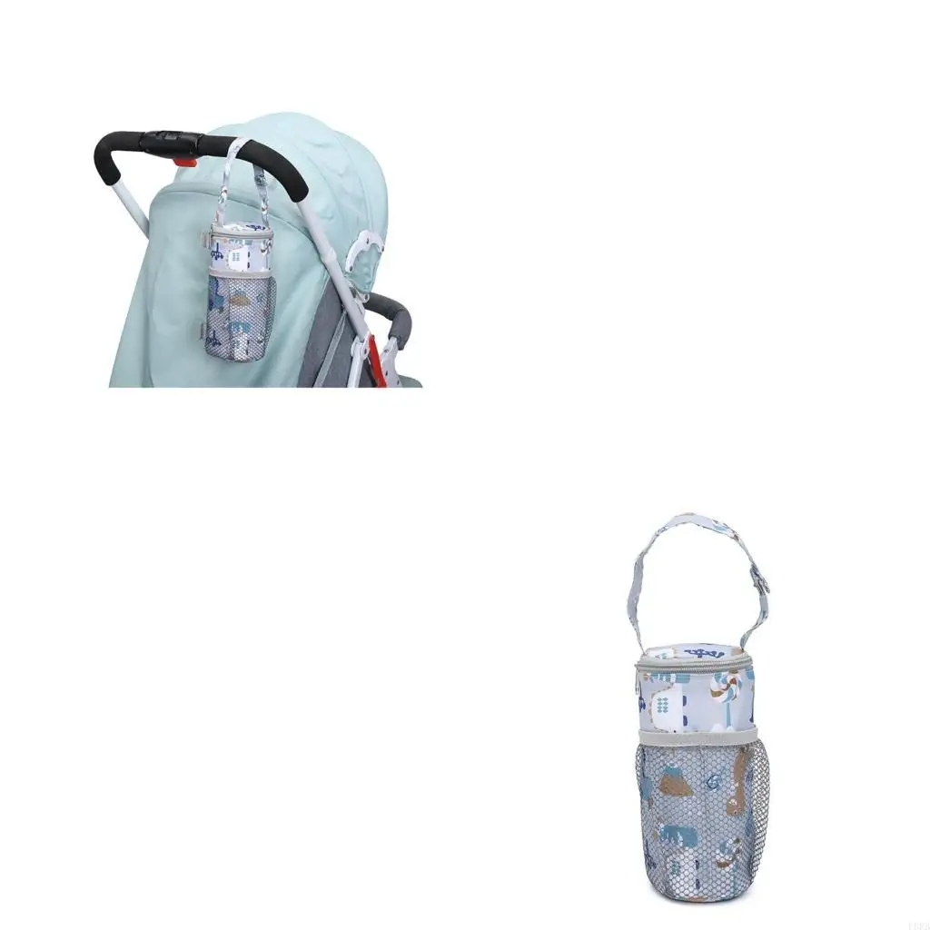 

Portable Insulated Bag Nursing Bottle Heat Keeping Case Milk Bottle Organiser for Baby and Water Bottles L8RB