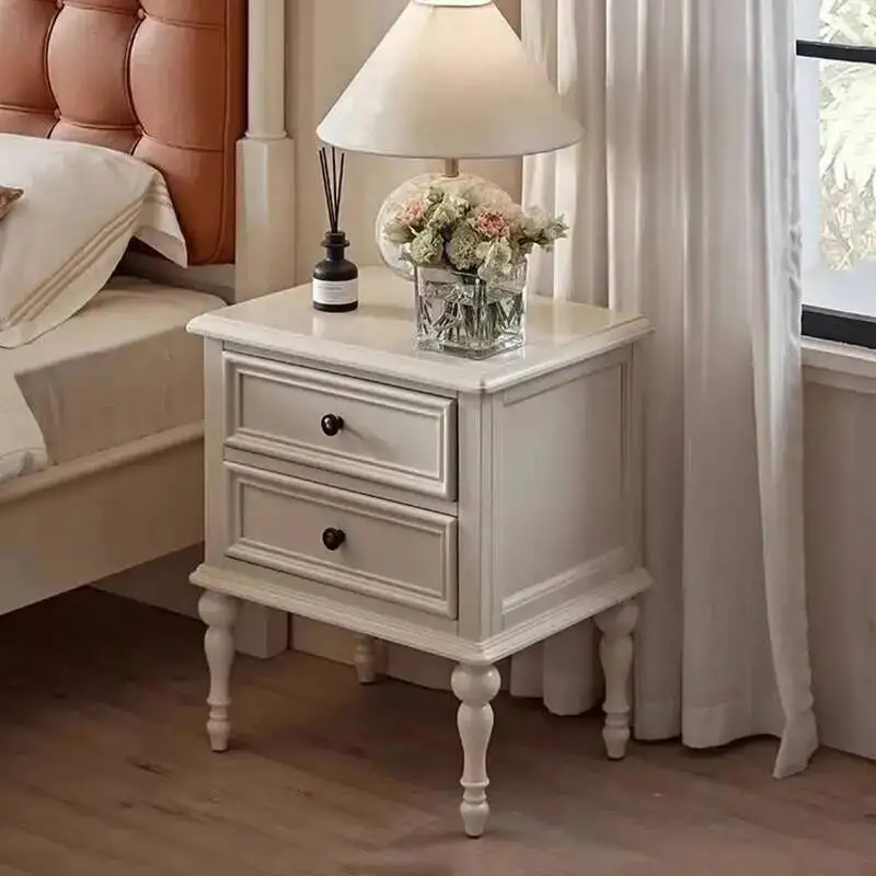 منضدة كلاسيكية فرنسية عتيقة من منتصف القرن من الشمال أنيقة منضدة ريفي Mesita De Noche أثاث غرفة النوم #5