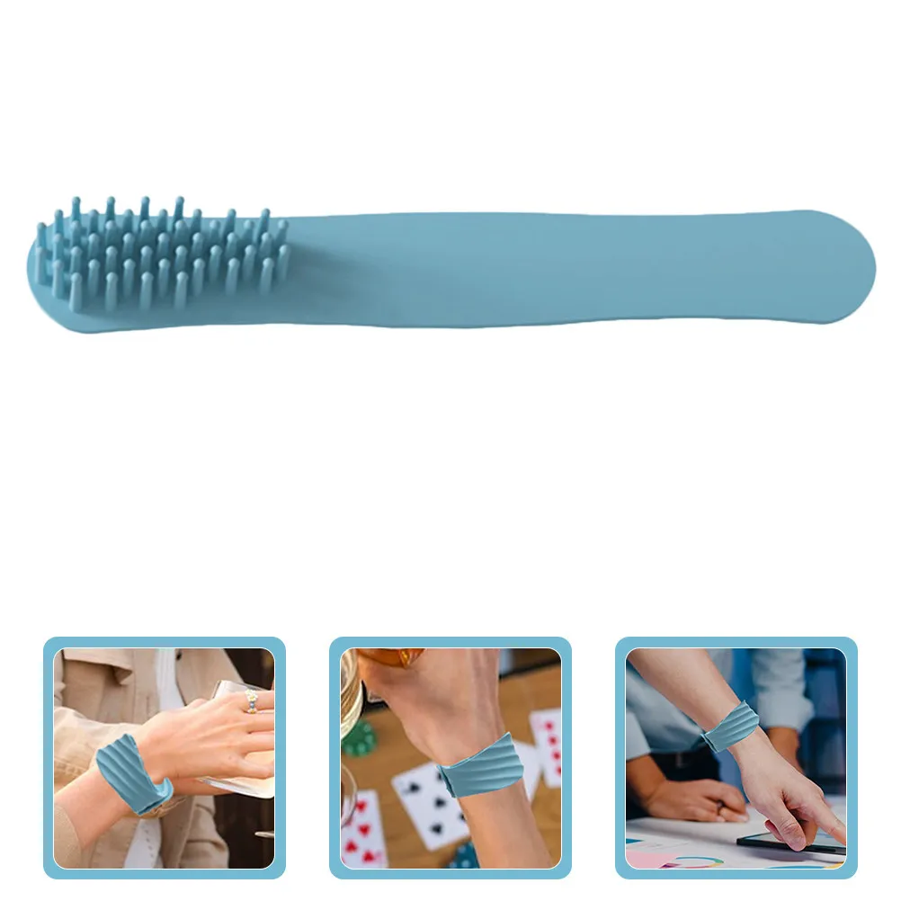 

Набор из 2 расчесок с широкими зубьями для распутывания влажных, кудрявых, густых волос, для использования в душе, эргономичная силиконовая расческа от перхоти для кожи головы, портативная, силиконовая, для легкого использования