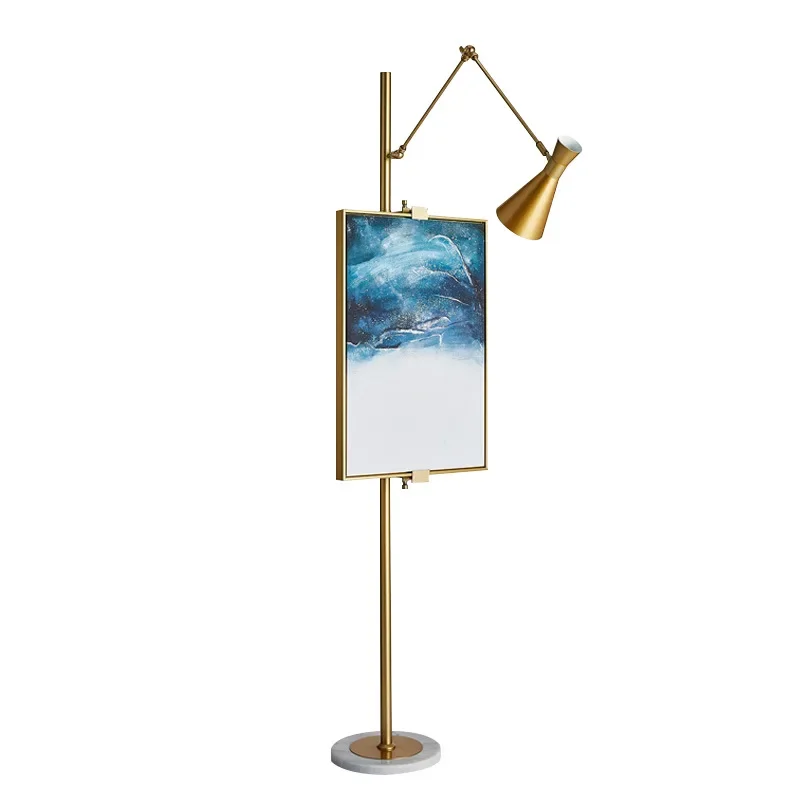 

Nordic modern creativity, living room, floor lamp, simplicity, study mural, bedroom bedside