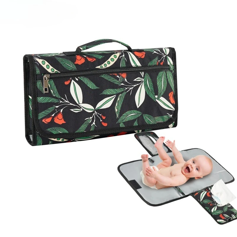 

Baby Diaper Changing Pad Infant Nappy Cushion Mattress Mat Travel Foldable Washable Waterproof Reusable Outdoor 3 Layers