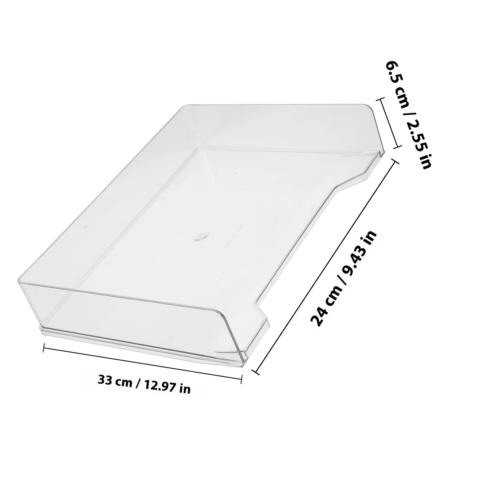 3Pcs Document Shelf Plastic Desk Organizer Office File Storage Rack for Study Office Use Desk Organizers and Accessories