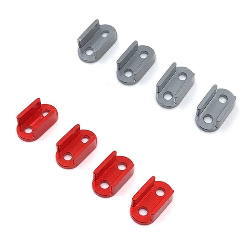 Para wpl d12 b14 b24 b16 b36 rc caminhão carro peças de atualização amortecedor folha molas suporte de montagem do assento fixo, titânio