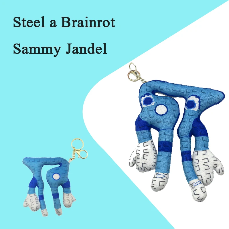 2025 حار بيع الصلب آ Brainrot سامي جانديل أفخم يسرق الدماغ عفن سلاسل المفاتيح هدايا عيد الميلاد هدايا عيد ميلاد الأطفال #1
