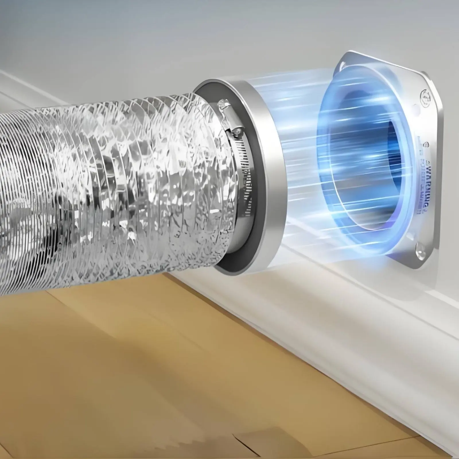 attractive-dryer-vent-coupler-auto-aligning-quick-connect-dryer-vent-hose-ventilation-ducting-aluminum-alloy-shell