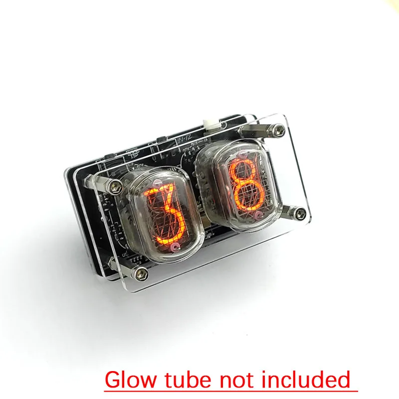 DYKB 2-bitowy zegar świecący dla IN12 IN14 IN8 IN18 QS30 Nixie tube Tube POWER type-C