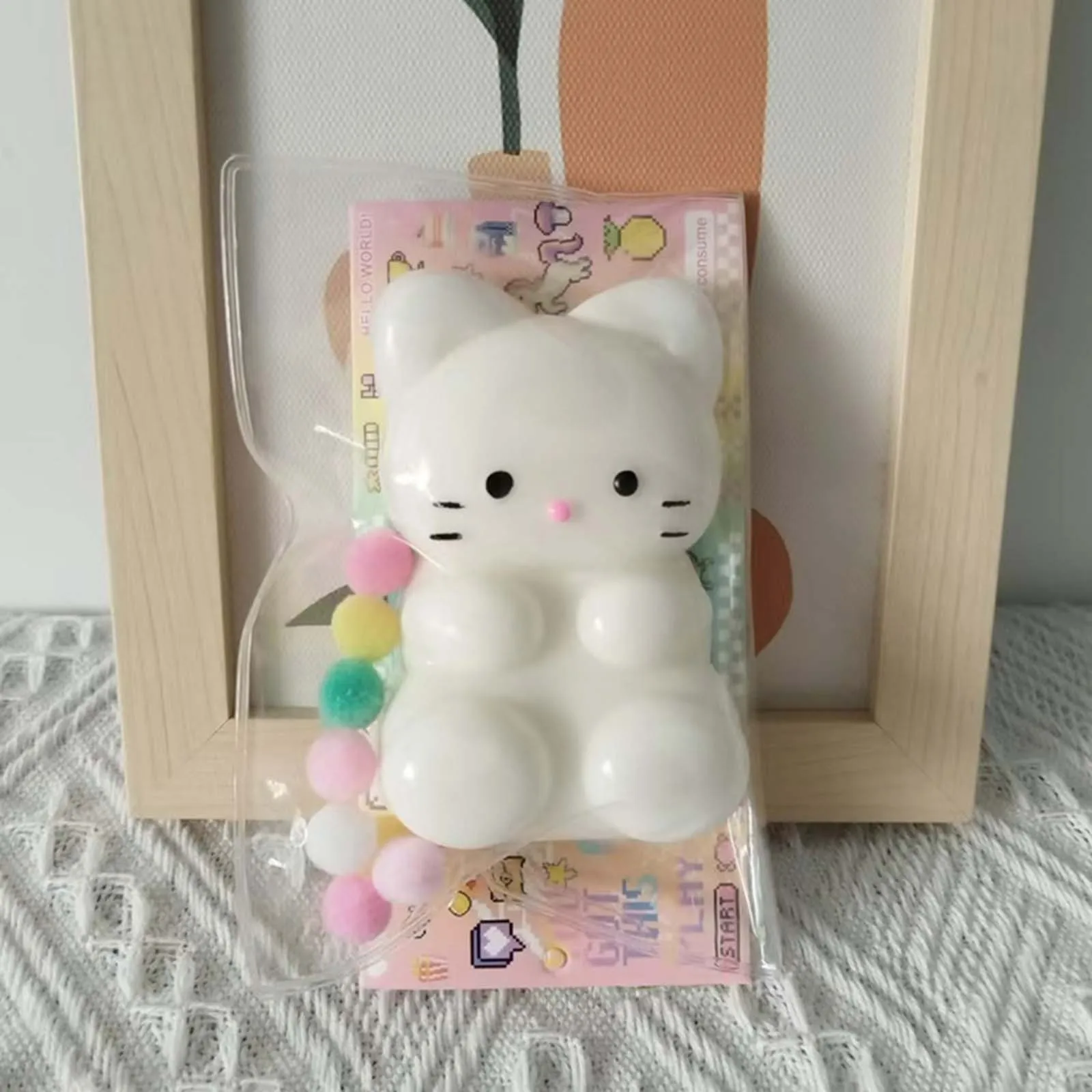 Fidget cat ของเล่น Squishy แมวขนาดเล็กน่ารักสัตว์ Antistress Decompression Vent บีบของเล่นความแปลกใหม่ความเครียด Release Vent ของเล่น