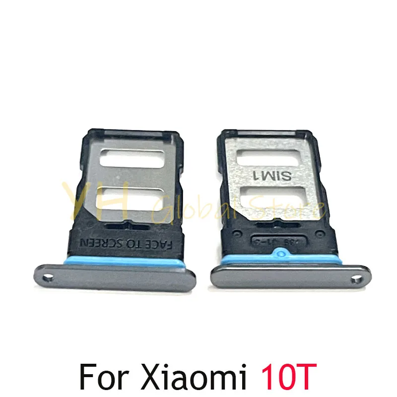 20PCS For Xiaomi Mi 10T Pro Lite Sim Card Slot Tray Holder Sim Card Repair Parts