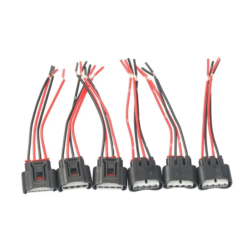 Reliable-Ignition Coil Connector Kit, Ignition Coil Plug Harness Pigtails For Toyota Lexus 90919-02240 2AZFE 1ZZFE
