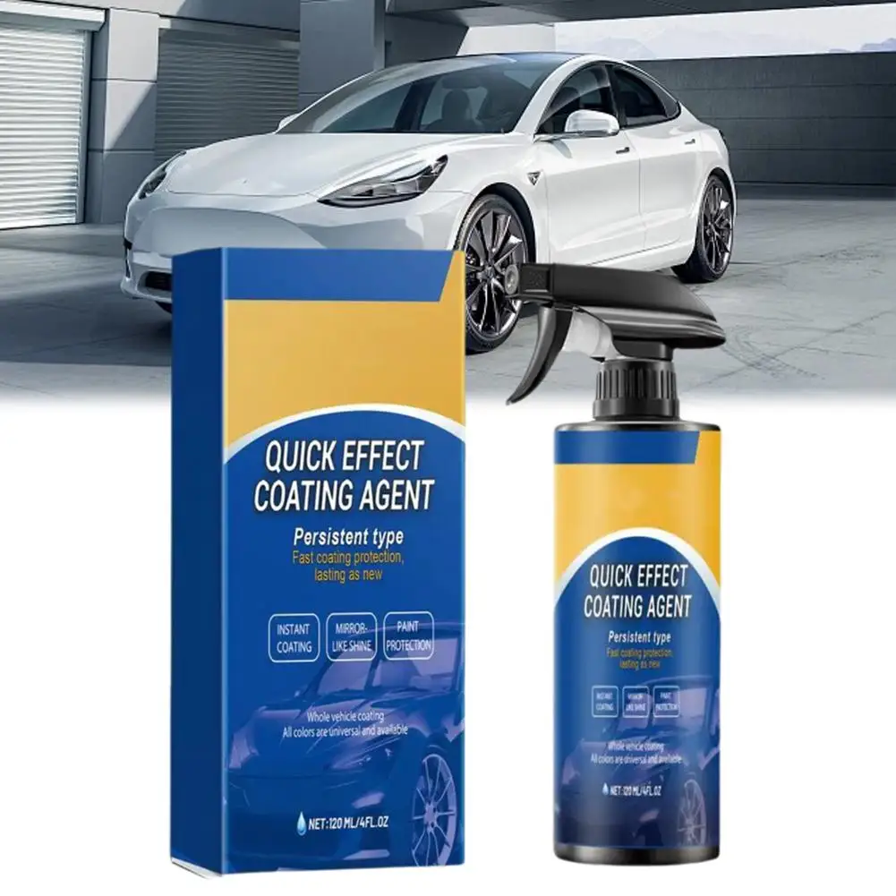 Car Coating Spray Quick Effect Coating Spray 120ml Coating Agent Spray High Protection Quick Car Scratch Remover For Vehicl R3O3