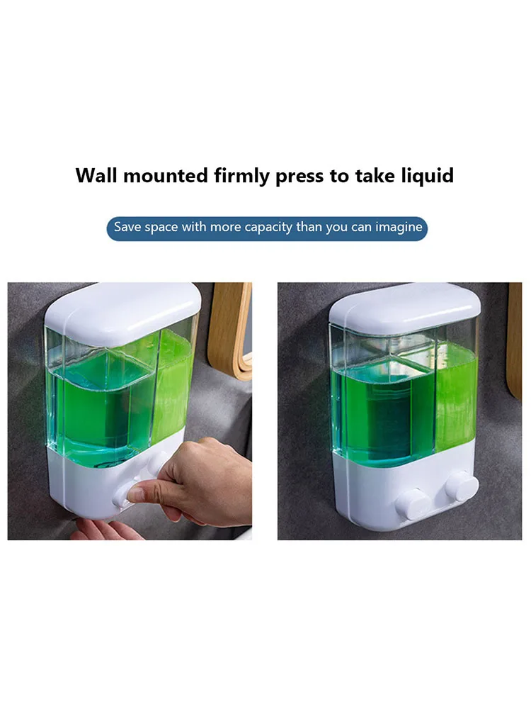 

500/1000ML Soap Lotion Dispenser Multifunction Liquid Soap Pump Dispenser Hand Soap Dispenser for Detergent Shampoo Conditioner