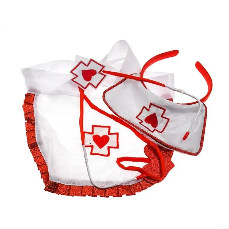 634C ฮาโลวีนพยาบาลคอสเพลย์ชุดผู้หญิงชุดเครื่องแต่งกายคอสเพลย์