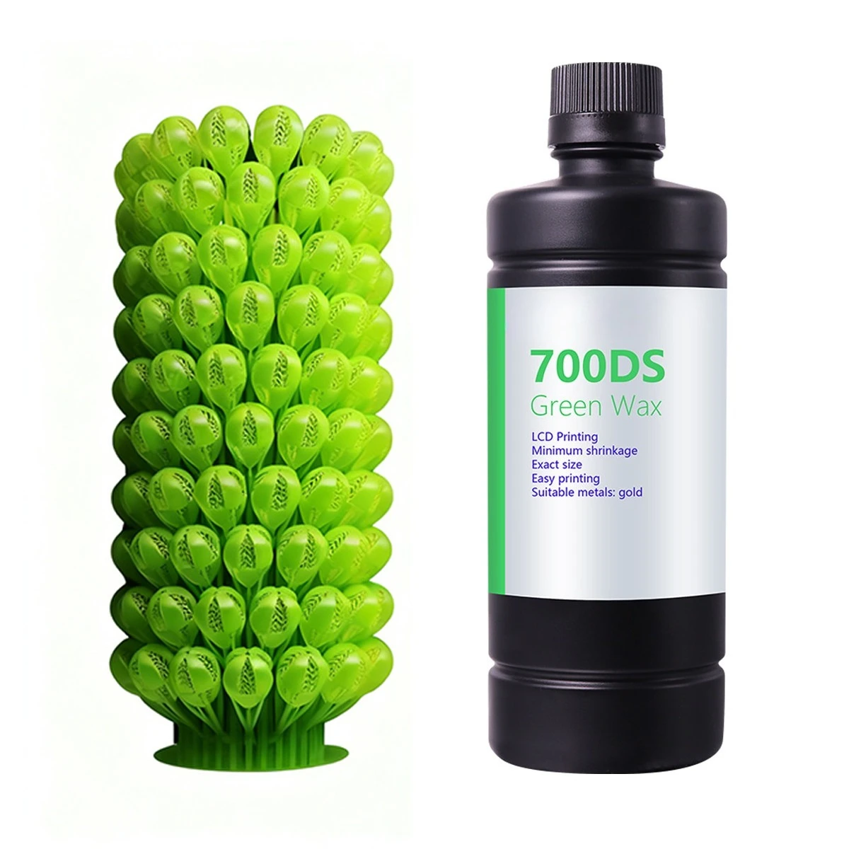 1kg Low‑Shrink Green Wax Casta - đánh giá và giá 3D Printing Wax Machine