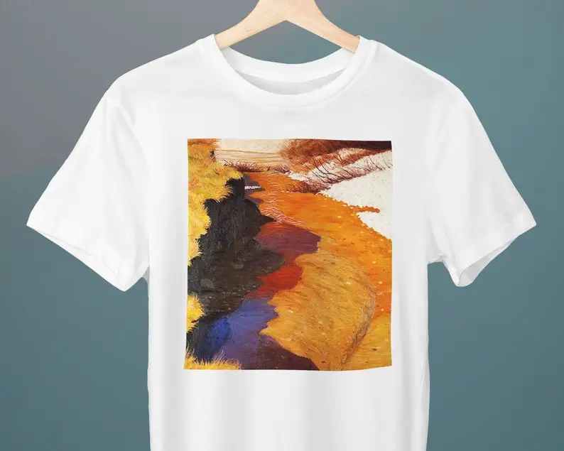 View of Cagne from Horseback, Felix Vallotton Painting, Unisex T-Shirt, Art T-Shirt, Gift for Her, Gift for Him, Art Lover Gift