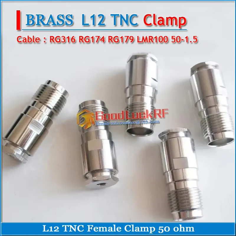 L12 Tnc Female Clam…