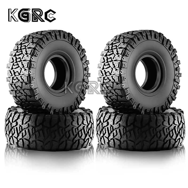 

4pcs 120mm 1.9" Rubber Tire Wheel Tyre for 1/10 RC Crawler Car TRX4 RC4WD D90 Axial SCX10 90046 II III Redcat MST VS4-10