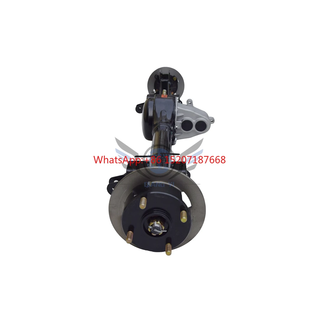 disc brake drum brake driven rear axle differential gearbox assembly for 4-7.5 kw electric tricycle