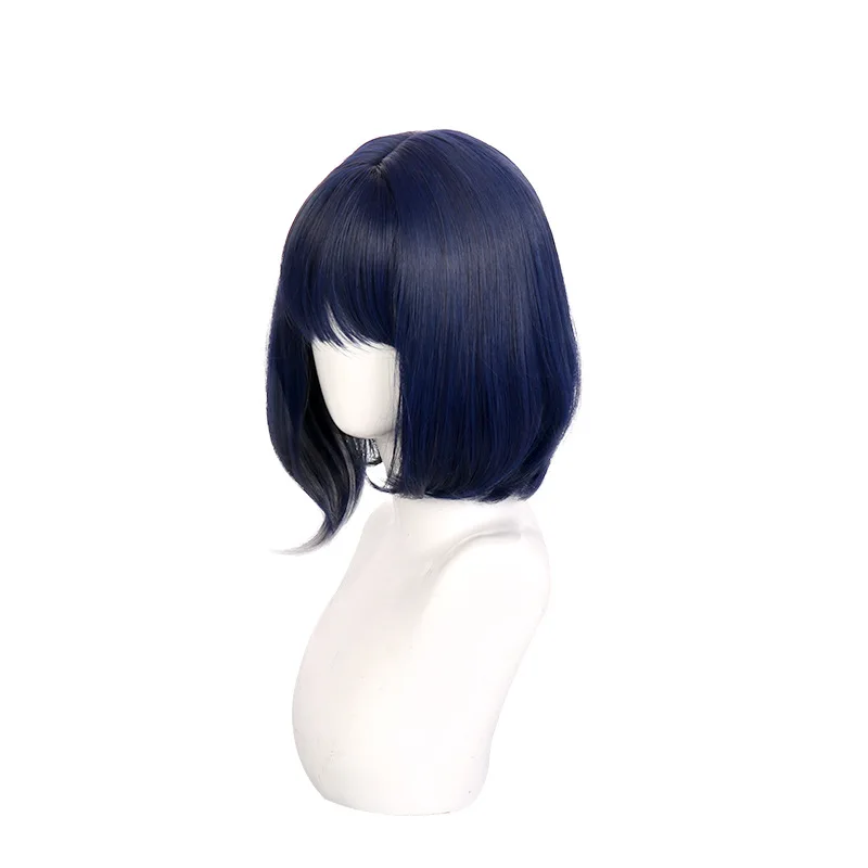 جينشين إمباكت كوجو سارة إينازوما سيتي شعر مستعار كوسبلاي مع فروة رأس مقلدة، توب متدرج بألوان مختلطة