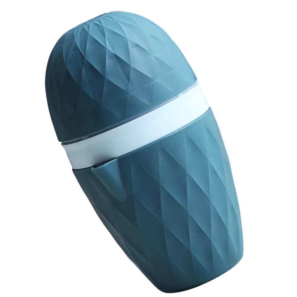 

Easy Operate Manual Orange Juicer Lightweight Compact Design Suitable Home Travel Use Dark Blue Mini Juicer