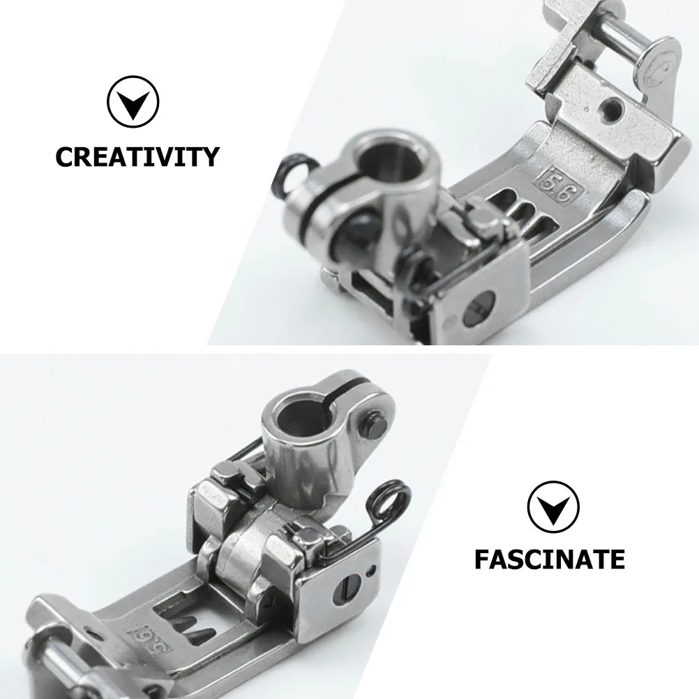 

Flat Seaming Machine Presser Foot Premium Stainless Steel Sewing Machine Part Easy Install for Home and Industrial Sewing