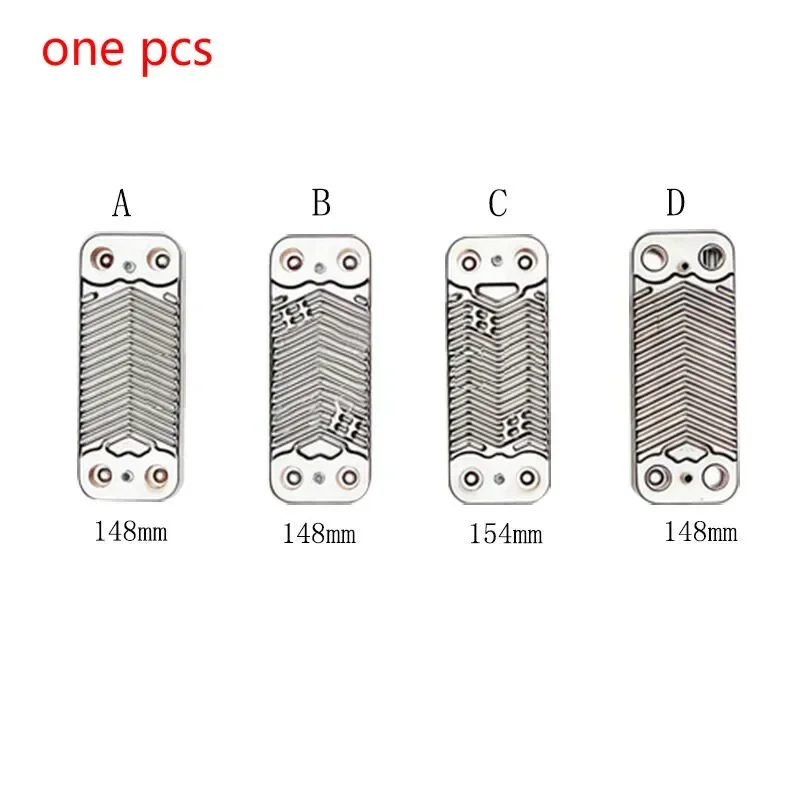 Universal stainless steel plate secondary heat exchangers for gas wall-mounted boiler with 10 layer 12 layer 14 layer1 pc