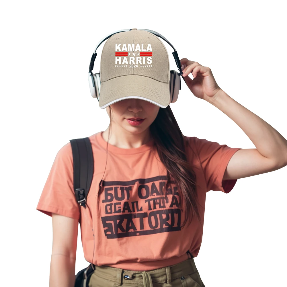 قبعة بيسبول كامالا هاريس، قبعة سائق الشاحنة، قبعة بيسبول عصرية قابلة للتنفس، قبعة اختيار الرئيس قابلة للتعديل للرياضات الخارجية