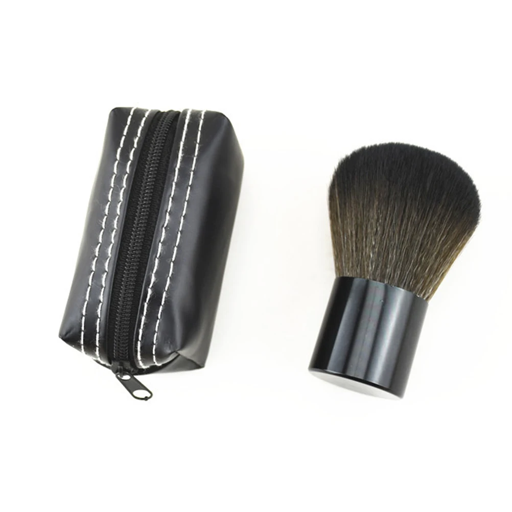 

1 set Premium Makeup Brushes Soft Fiber Brush Set Portable Powder Blusher Tools Travel Storage Bag Daily Professional