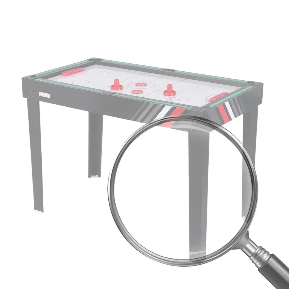 

4-In-1 Multi Game Table with Football Billiards Ice Hockey Table Tennis Different Convert Tables Game for Home Game Room