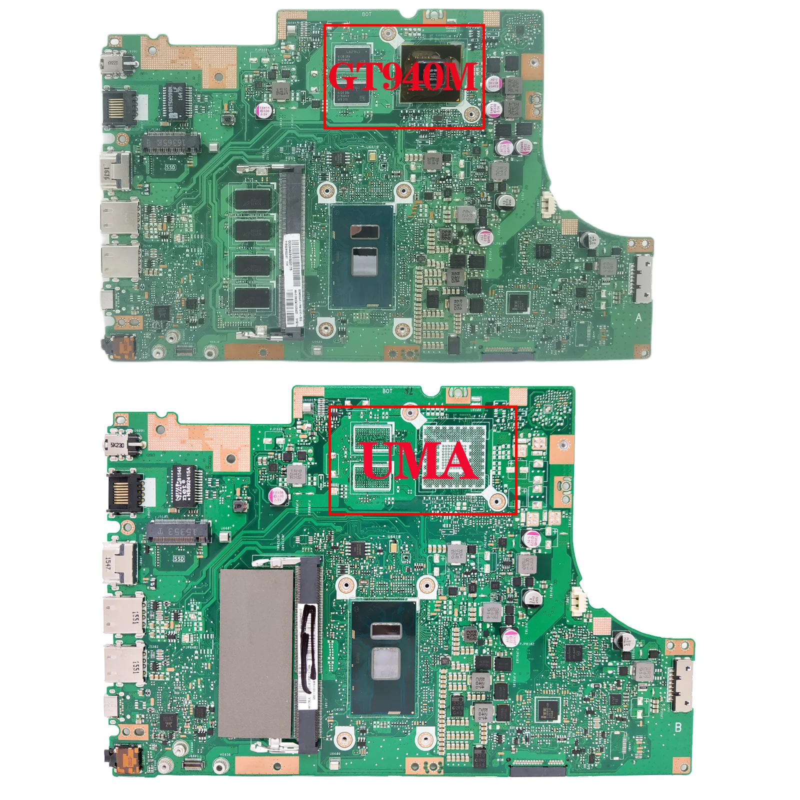 Notebook Mainboard For ASUS Vivobook Flip TP501UB TP501U TP501UA TP501UQ TP501UQK Laptop Motherboard I3 I5 I7 4GB/RAM UMA/GT940M