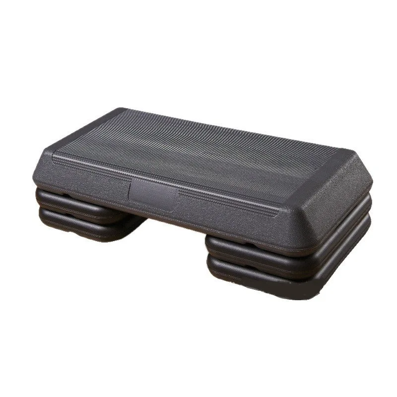 Multicoloured 72cm Aerobic Exercise Step Maximum Weight Capacity 150 kg Height-adjustable Non-slip for Indoor Fitness Training