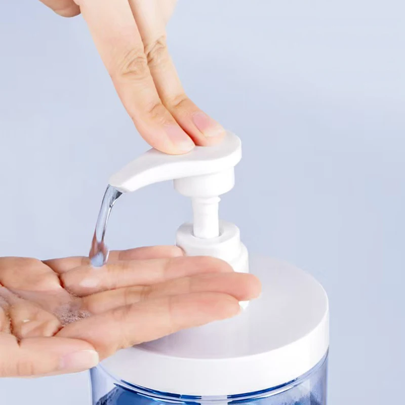 ขวดเจลอาบน้ำปากกว้างใส, ภาชนะบรรจุของเหลว, ที่จ่ายสบู่, ขวดโลชั่นแชมพู, ขวดย่อยสำหรับโลชั่นล้างมือ