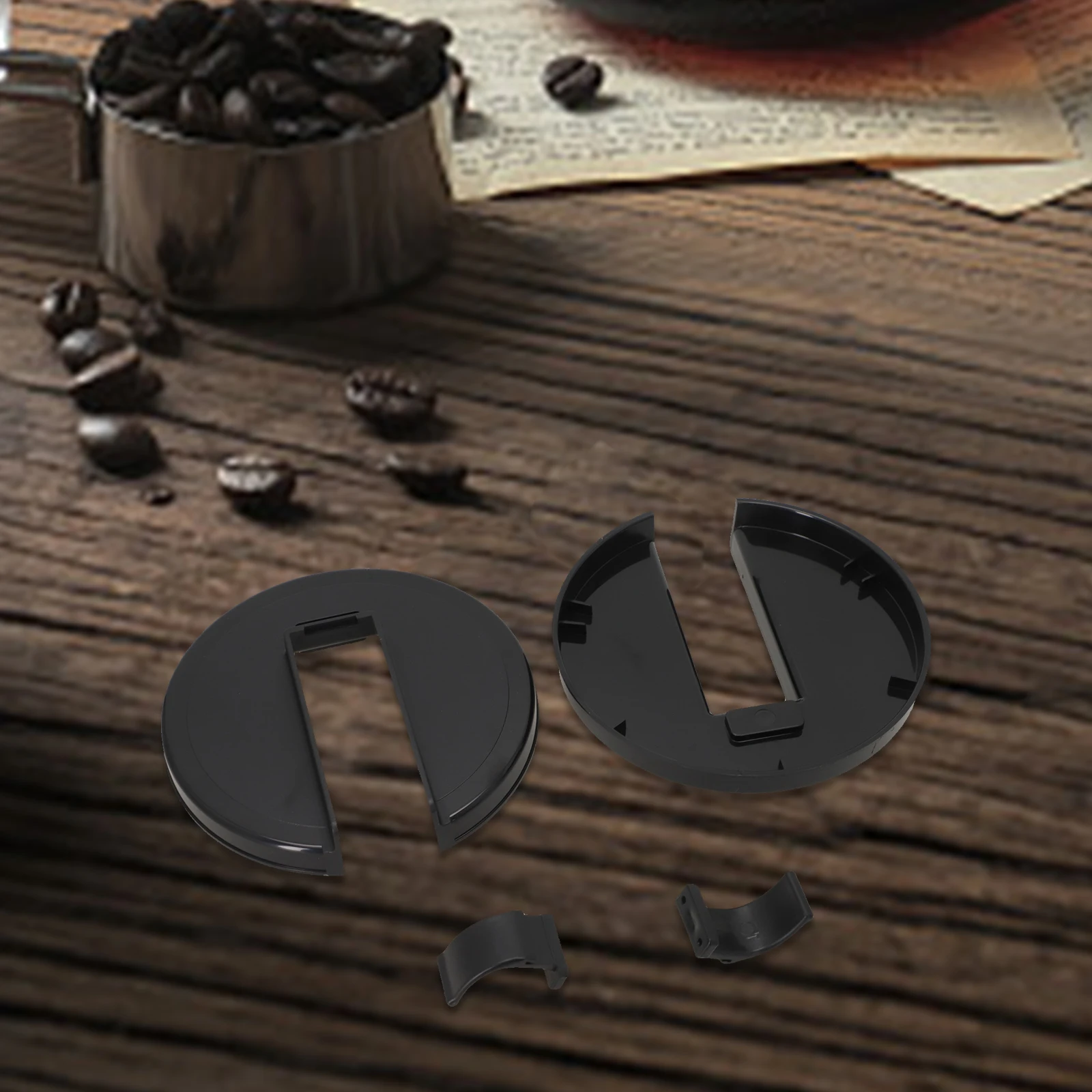 2PCS Brew Basket Lids Compatible with For Moccamaster 13114 Coffee Machine Anti Scald Handle for Safe Brewing Experience