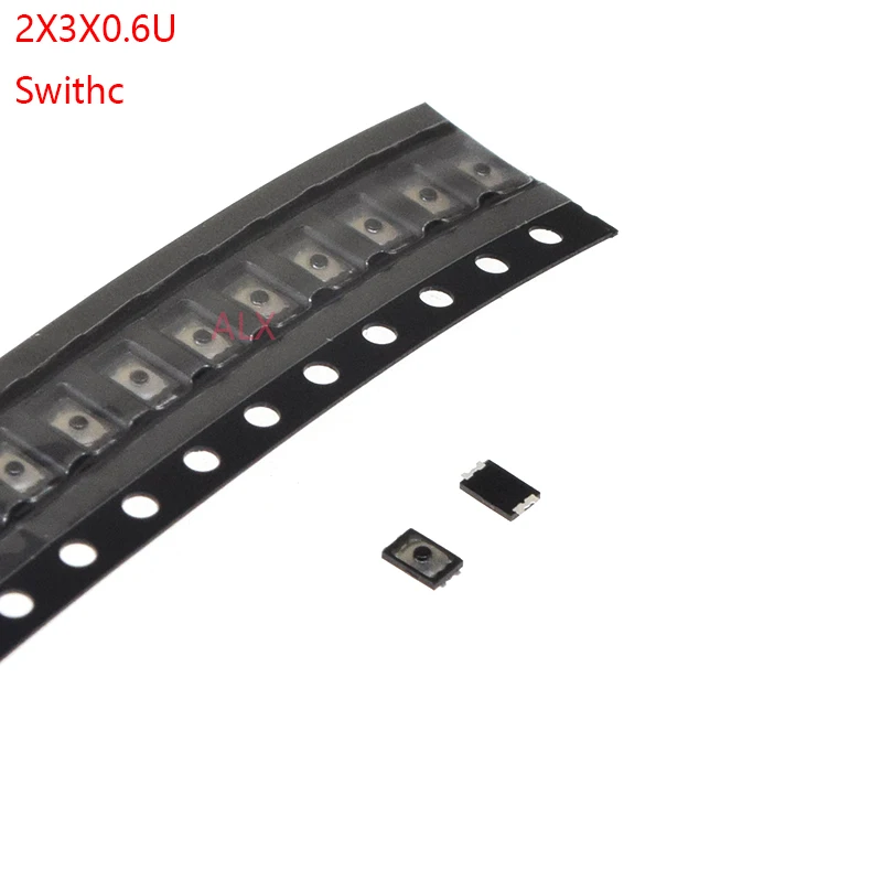 20/50/100szt 2x3x0.6 U Dotykowy przełącznik przyciskowy Tact 4-pinowy mikroprzełącznik SMD Mini cienki przełącznik dotykowy z cienką folią