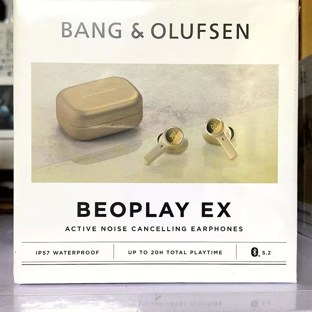 Beoplay EX reducción activa de ruido verdaderos auriculares Bluetooth semi-in-ear inalámbricos de larga duración alta calidad de sonido