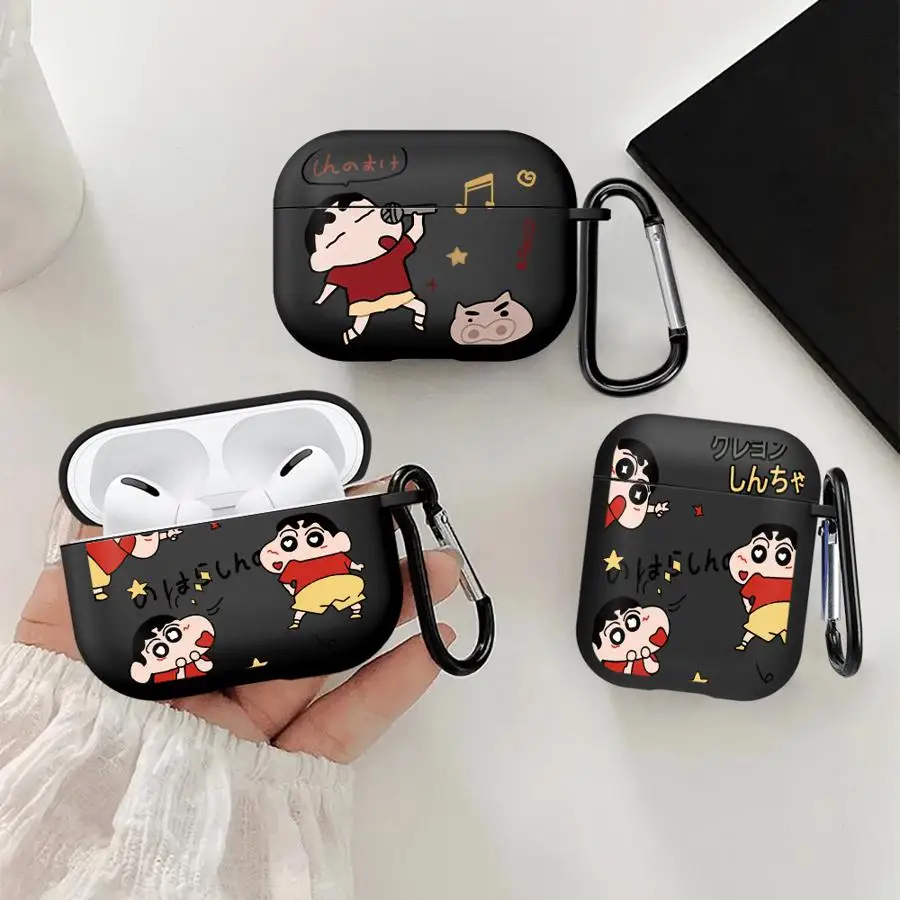 

Чехол для наушников Cute Crayons Shinchan, чехол для Airpods 3 2 1 Pro 4 Pro3 Pro2