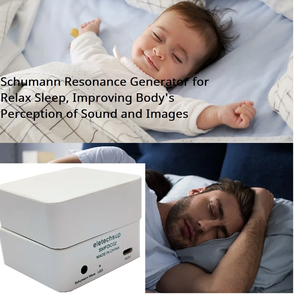 Rugged Case Schumann Wave Generator 7.83Hz  Ultra Low Frequency Pulse Generator Precise Frequency Schumann Resonator Helps Sleep