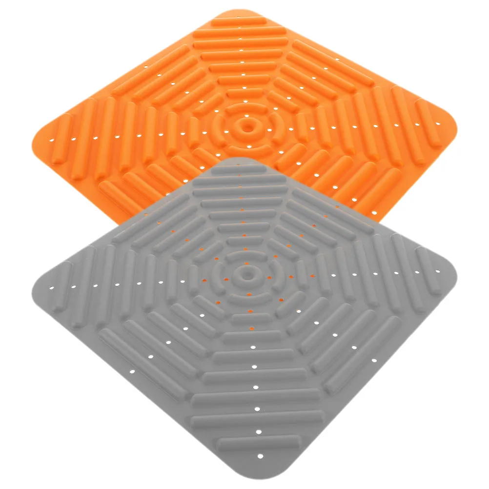 

2pcs Chicken Nesting Mat Silicone Reusable Nest Pads for Coop Egg Laying Nesting Box Large Size Multi Functional Poultry Mat