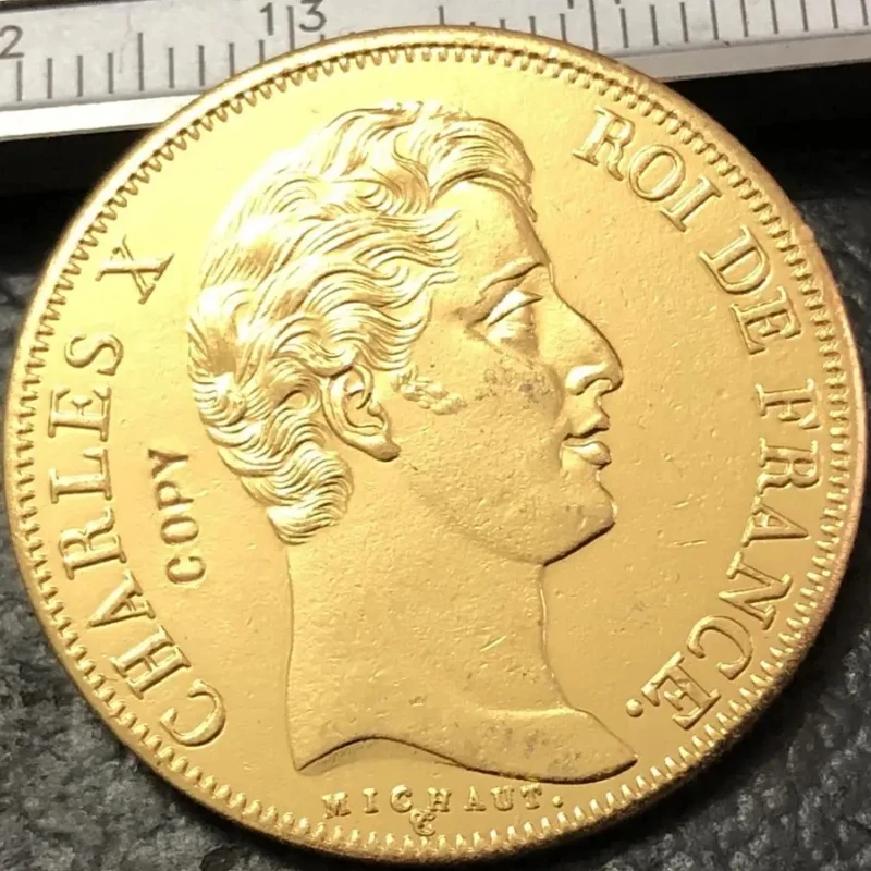 1830 France 40 Francs Copy Gold Coin