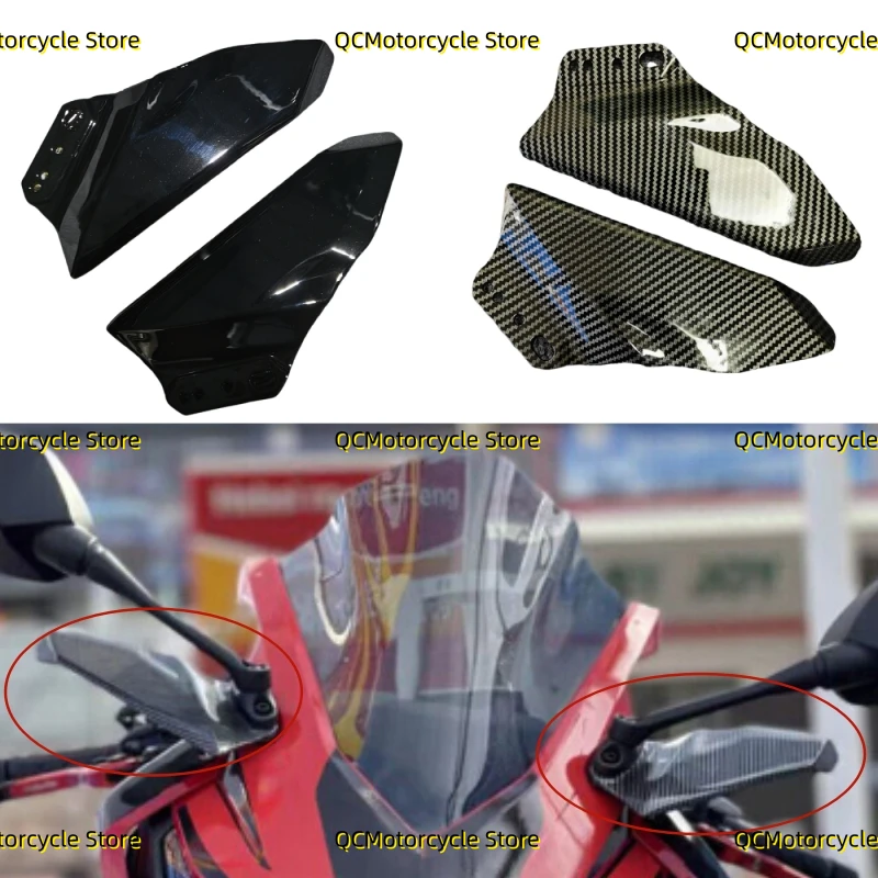 

Motorcycle Winglet Aerodynamic Wing Fairing Spoiler Fit for Ducati Honda Suzuki Yamaha Kawasaki Air Spoiler