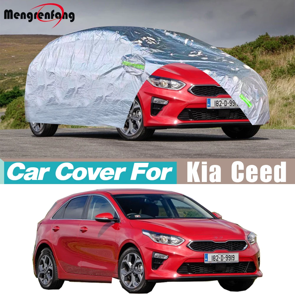 

Прочный автомобильный чехол, автомобильный уличный защитный чехол от солнца, дождя и снега для Kia Ceed Cee'd 2006-2026