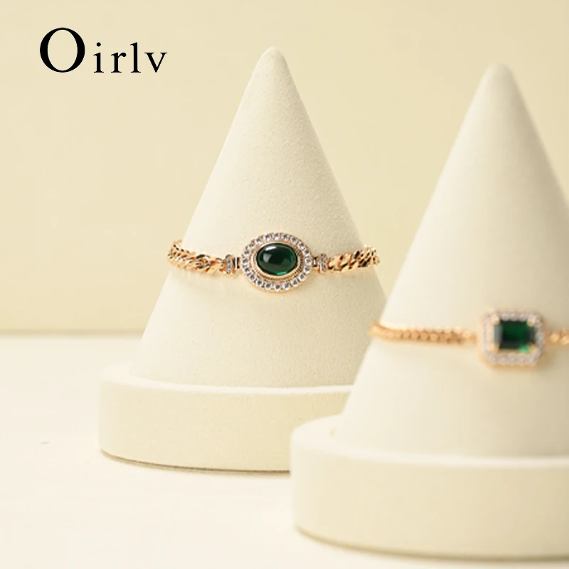

Oirlv Cone Bracelet Display Stand Rings Jewelry Display Props Anklet Chain Bangle Storage Rack Bracelet Jewelry Organizer Props
