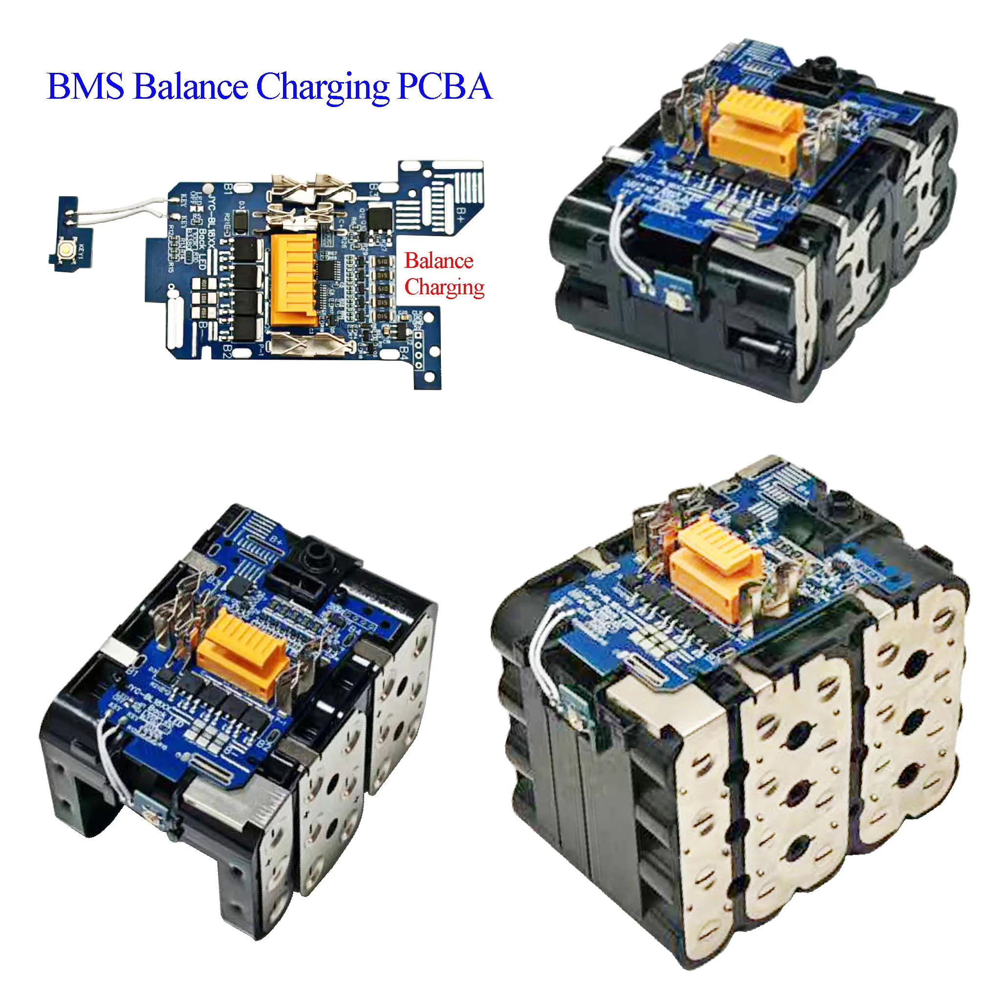 10/15/20 Cores For MAKITA 18V Li-ion Battery Case BMS PCBA Balance Charging Circuit Board Lithium Ion Batteries Pack BL1830 Box