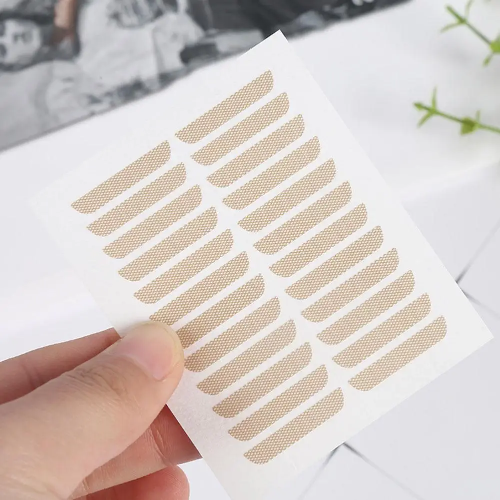 12Pairs/Sheet Invisible Eyelid Sticker Lace Eye Lift Tape Adhesive Eyelid Double Eye Stickers Tape Tools Strips A9V5